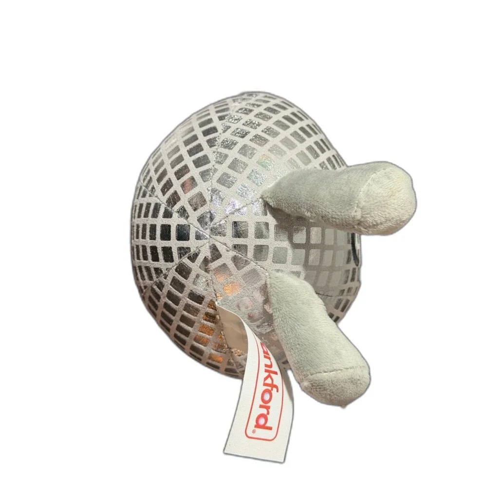 Frankford Candy Valentine's Day Heart Shaped Disco Ball Plush Toy